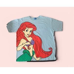 Tokyo Disney Resort Ariel & Ursula All Over Print T-Shirt Little Mermaid AOP Tee